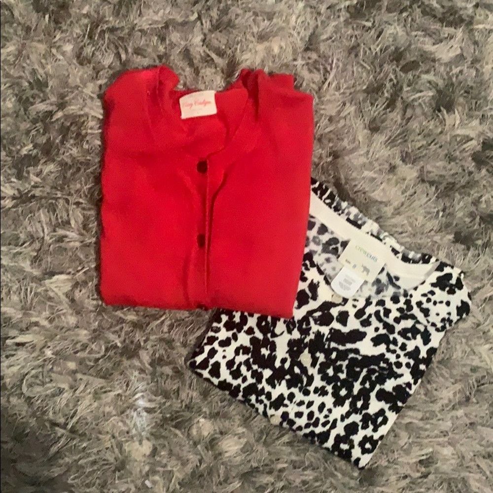 Bundle! Two cardigans size 8